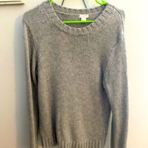 Gray Jcrew factory sweater